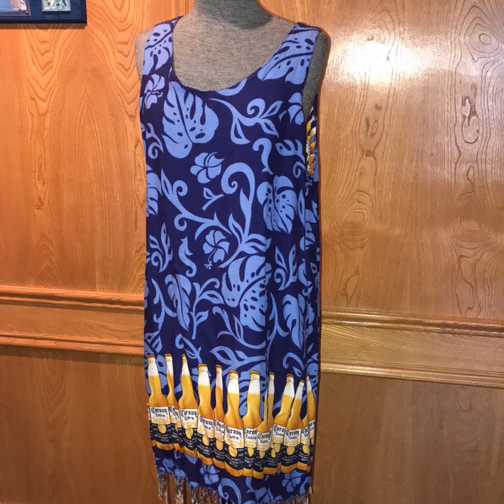 Women’s Corona Extra Beach Coverup/Dress New without tag. Size Large
